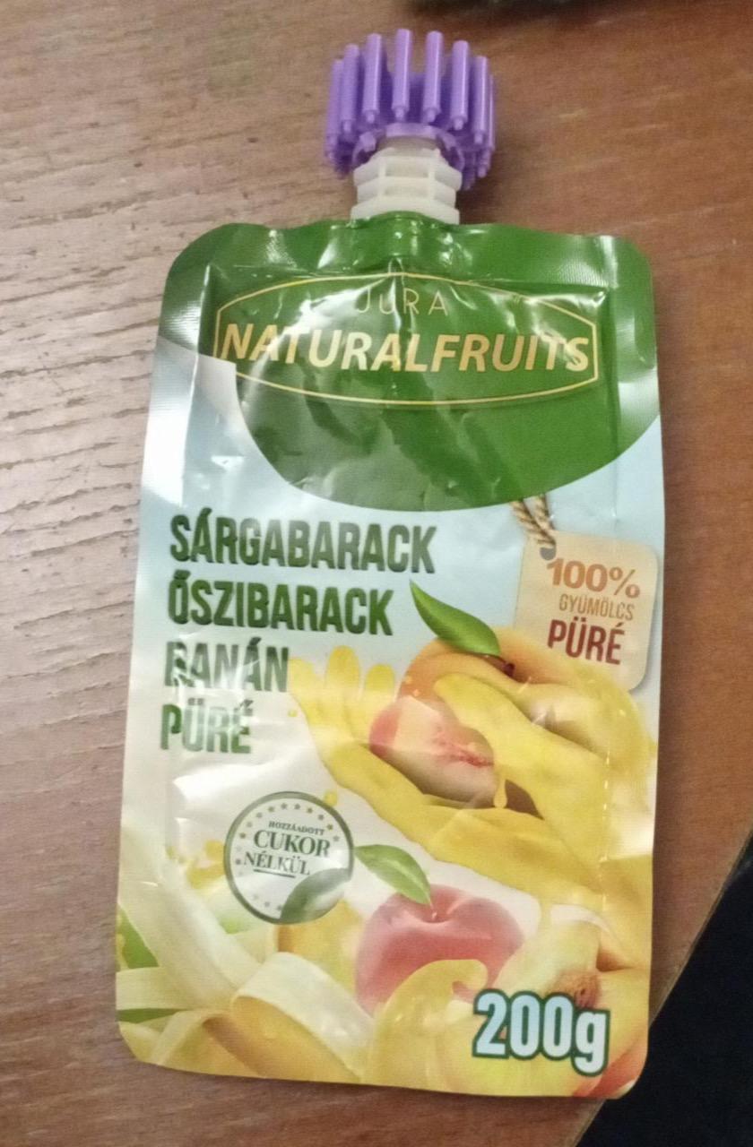 Képek - Sárgabarack őszibarack banán püré Naturalfruits