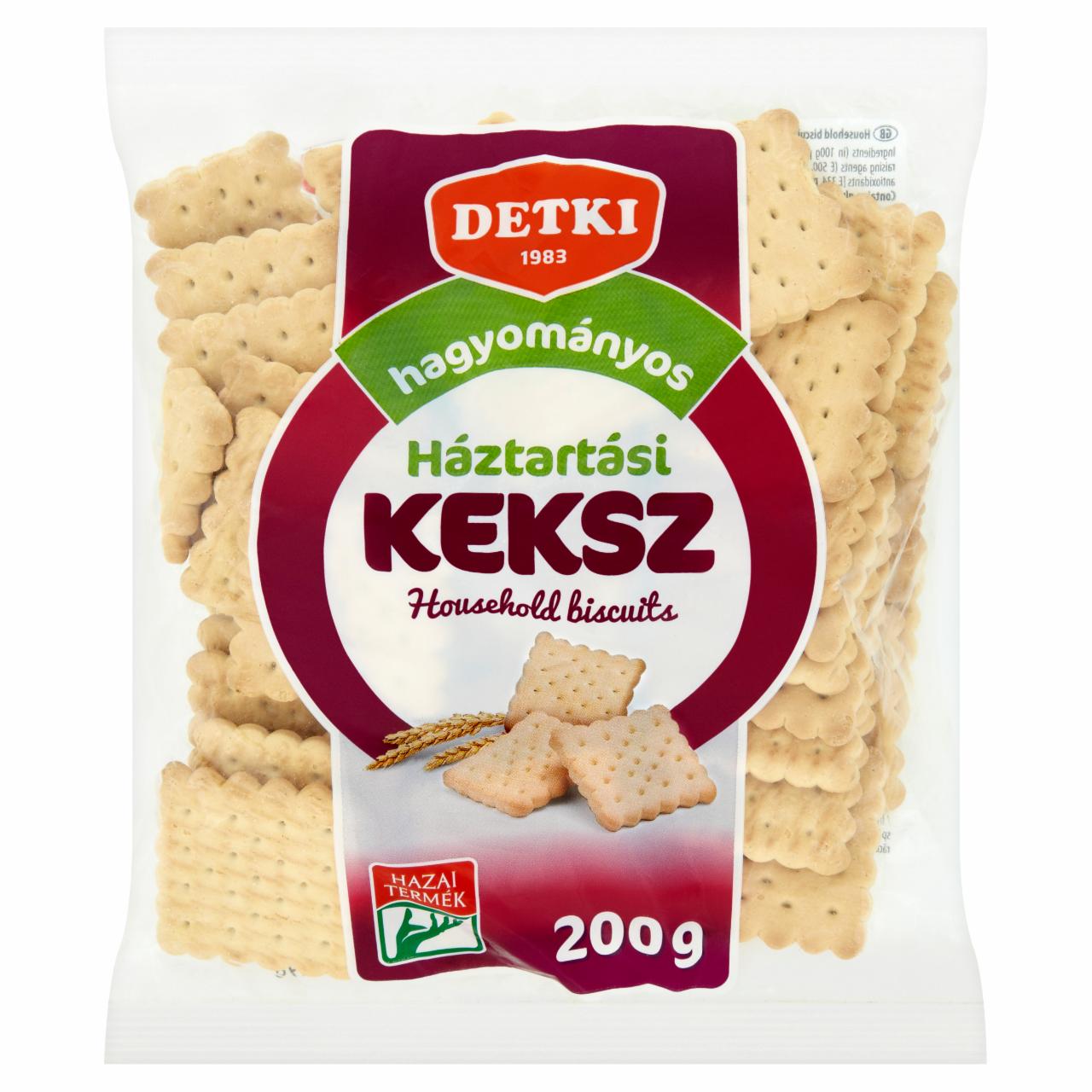 Képek - Detki hagyományos háztartási keksz 200 g