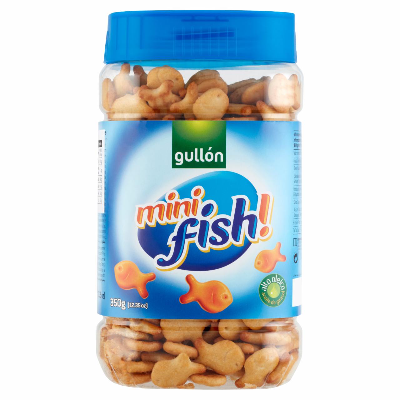 Képek - Gullón Mini Fish sós keksz 350 g