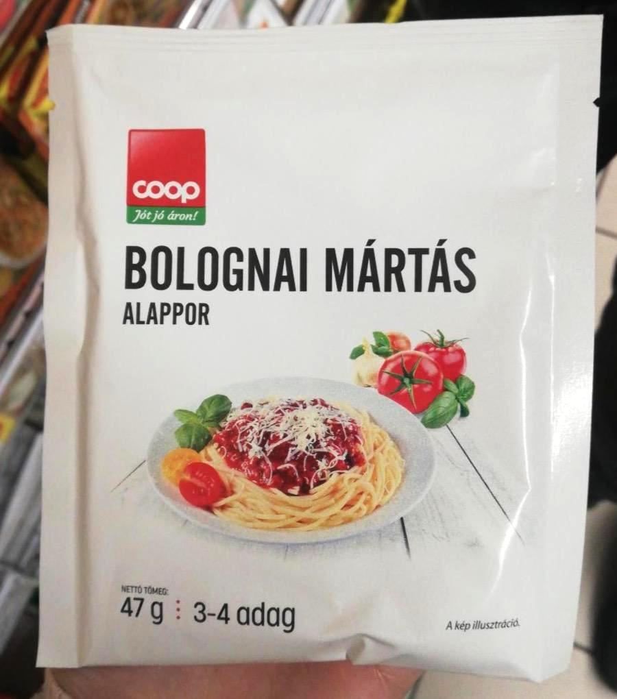 Képek - Bolognai mártás alappor Coop