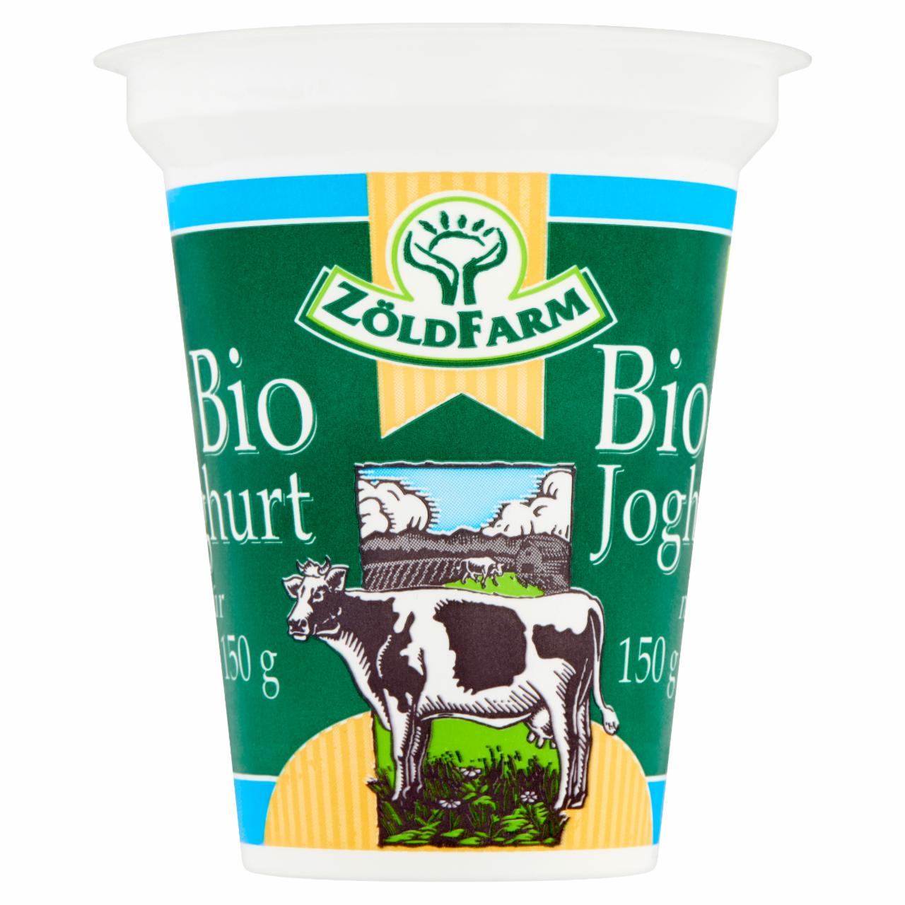 Képek - Zöldfarm BIO natúr joghurt 150 g