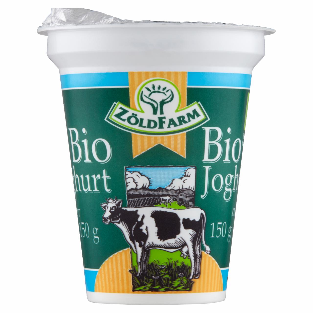 Képek - Zöldfarm BIO natúr joghurt 150 g