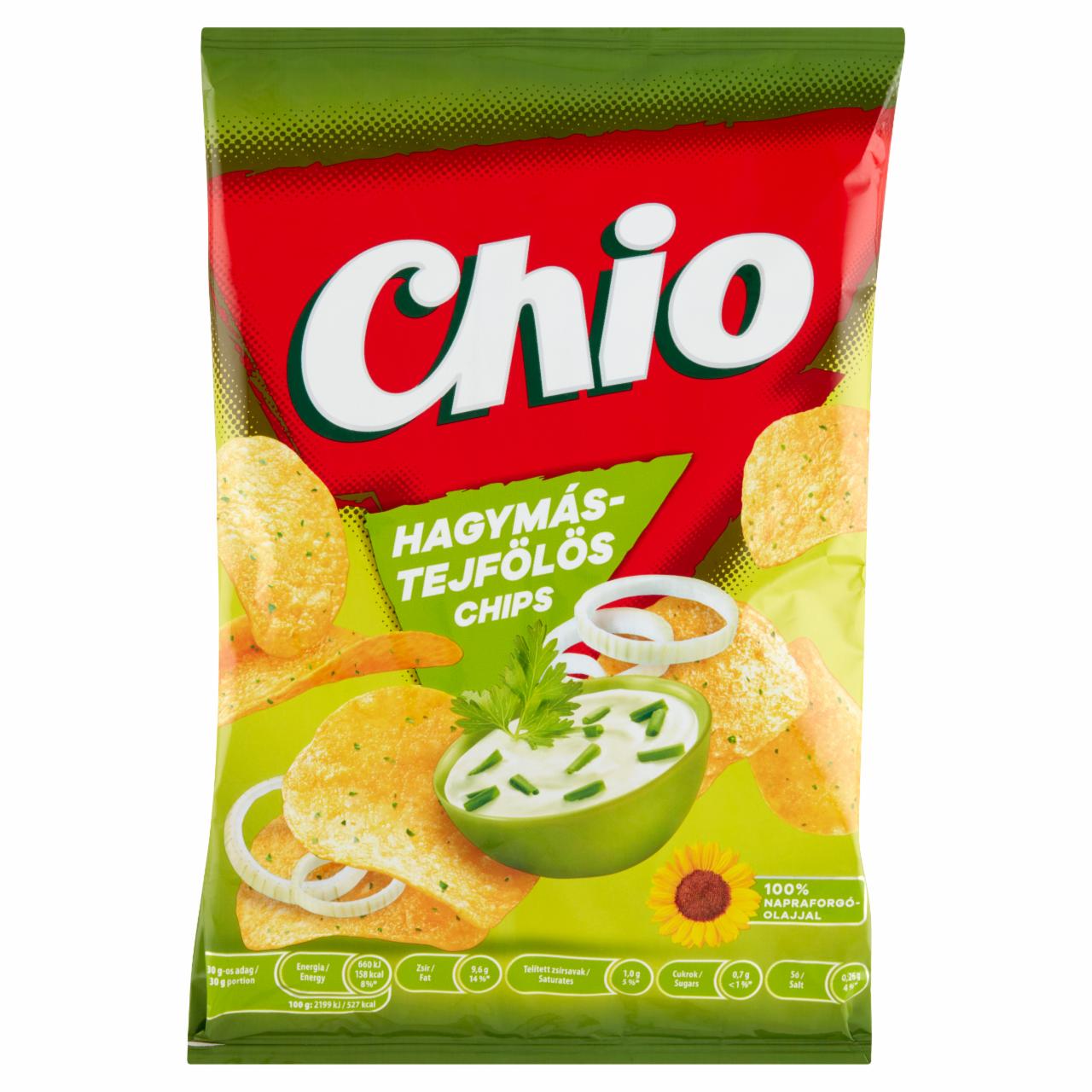 Képek - Chio hagymás-tejfölös burgonyachips 70 g