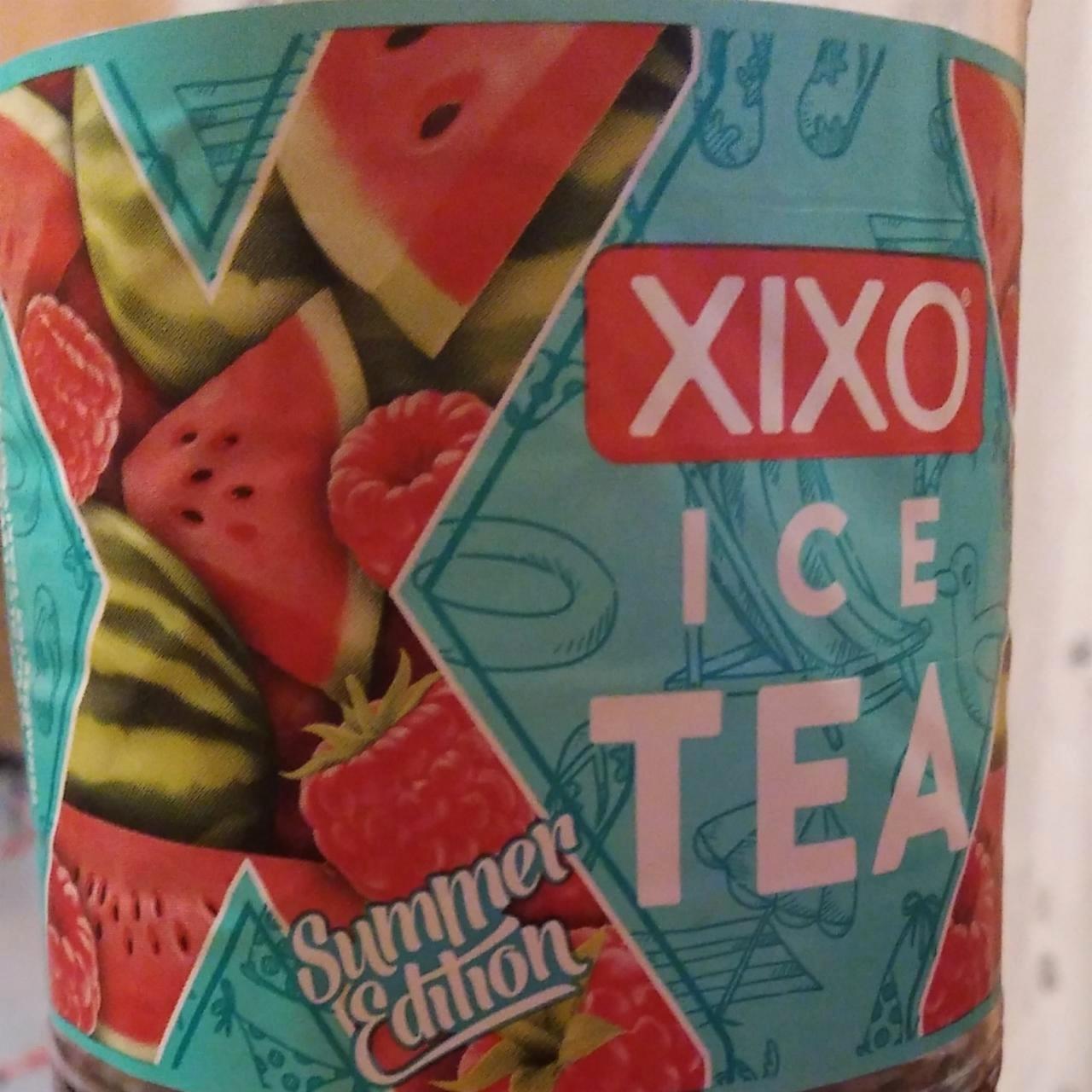 Képek - XIXO Ice Tea Summer Edition görögdinnye-málna ízű fekete tea gyümölcslével 1,5 l