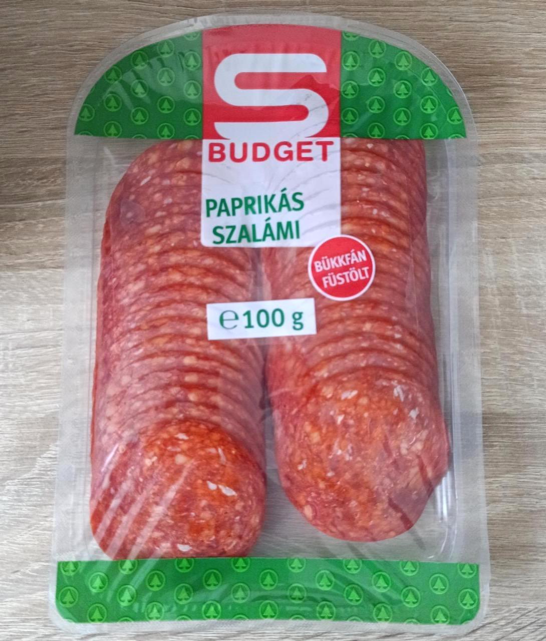 Képek - Paprikás szalámi S Budget