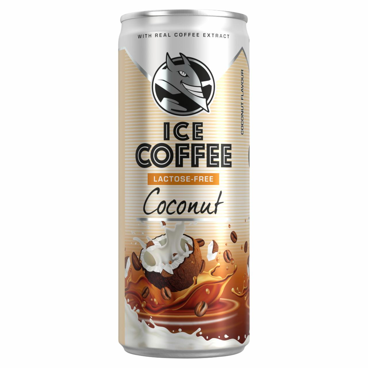 Képek - Ice Coffee UHT laktózmentes kókuszízű ital tejjel és kávékivonattal 250 ml