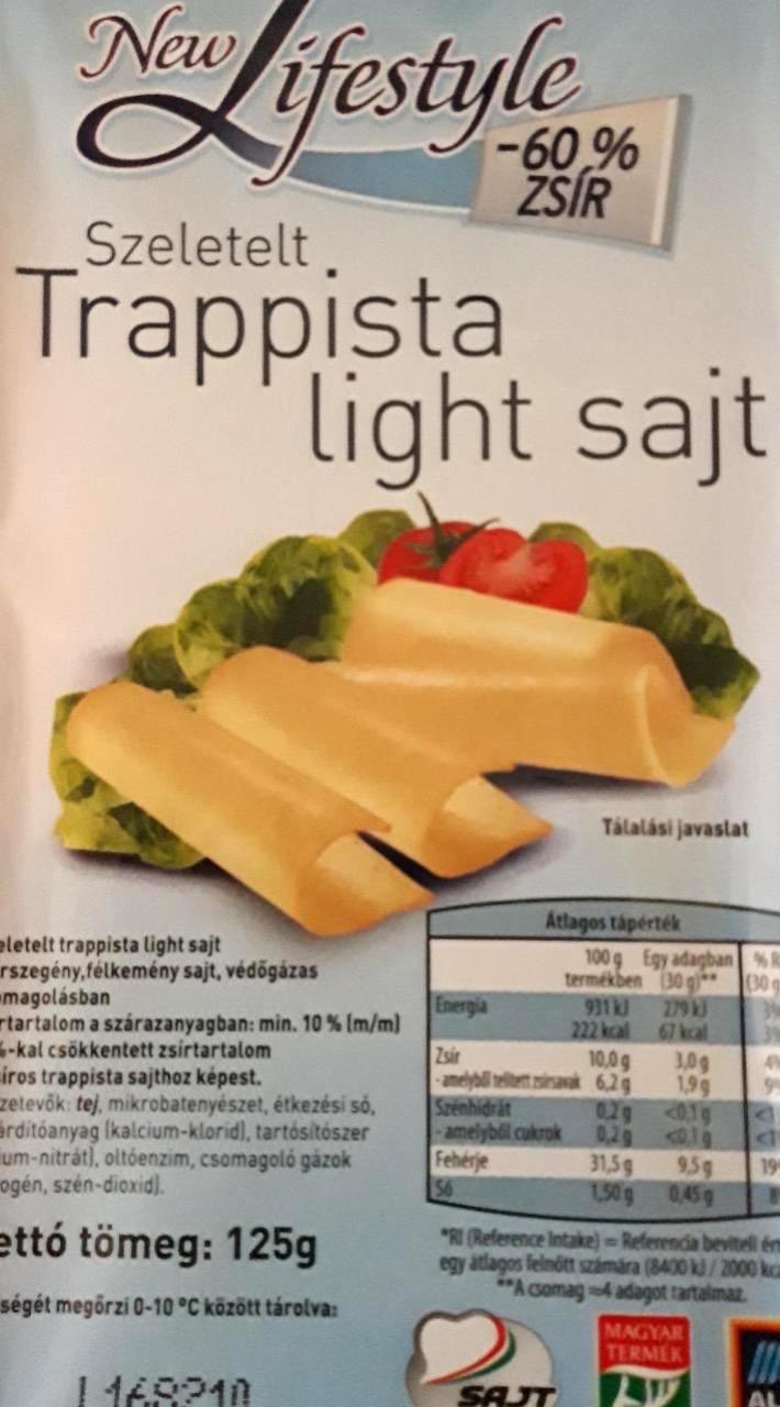 Képek - Trappista light sajt szeletelt Milfina