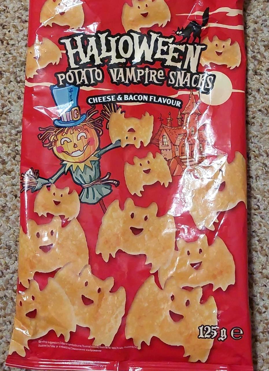 Képek - Halloween potato vampire snacks Cheese & bacon flavour