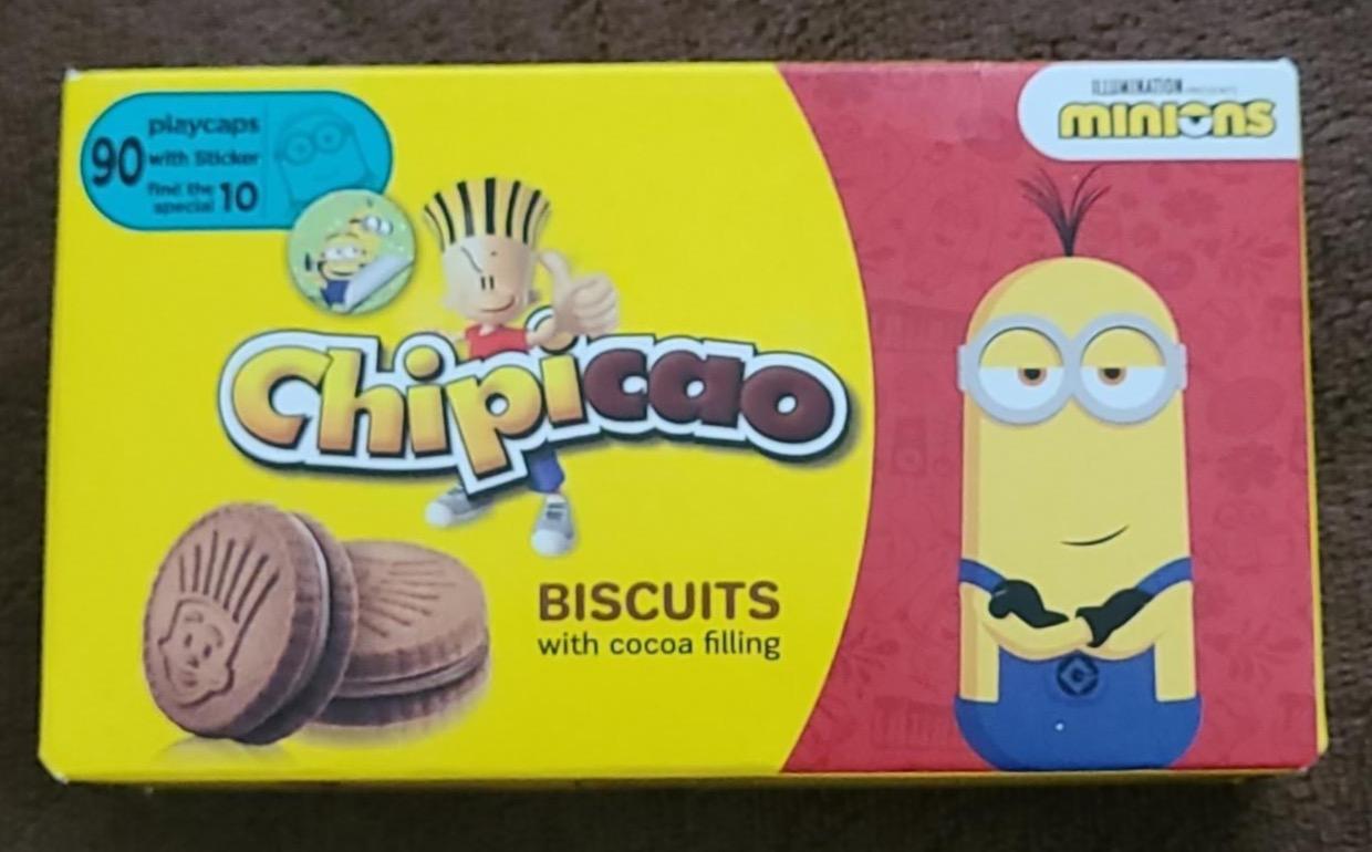 Képek - Chipicao biscuits with cocoa filling Minions