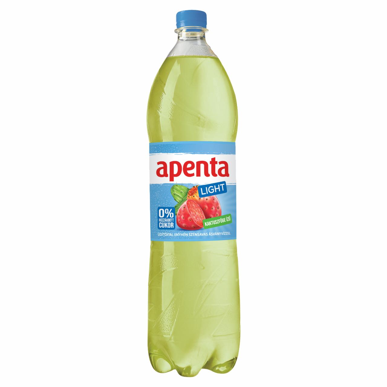 Képek - Apenta Light kaktuszfüge ízű üdítőital enyhén szénsavas ásványvízzel, édesítőszerekkel 1,5 l