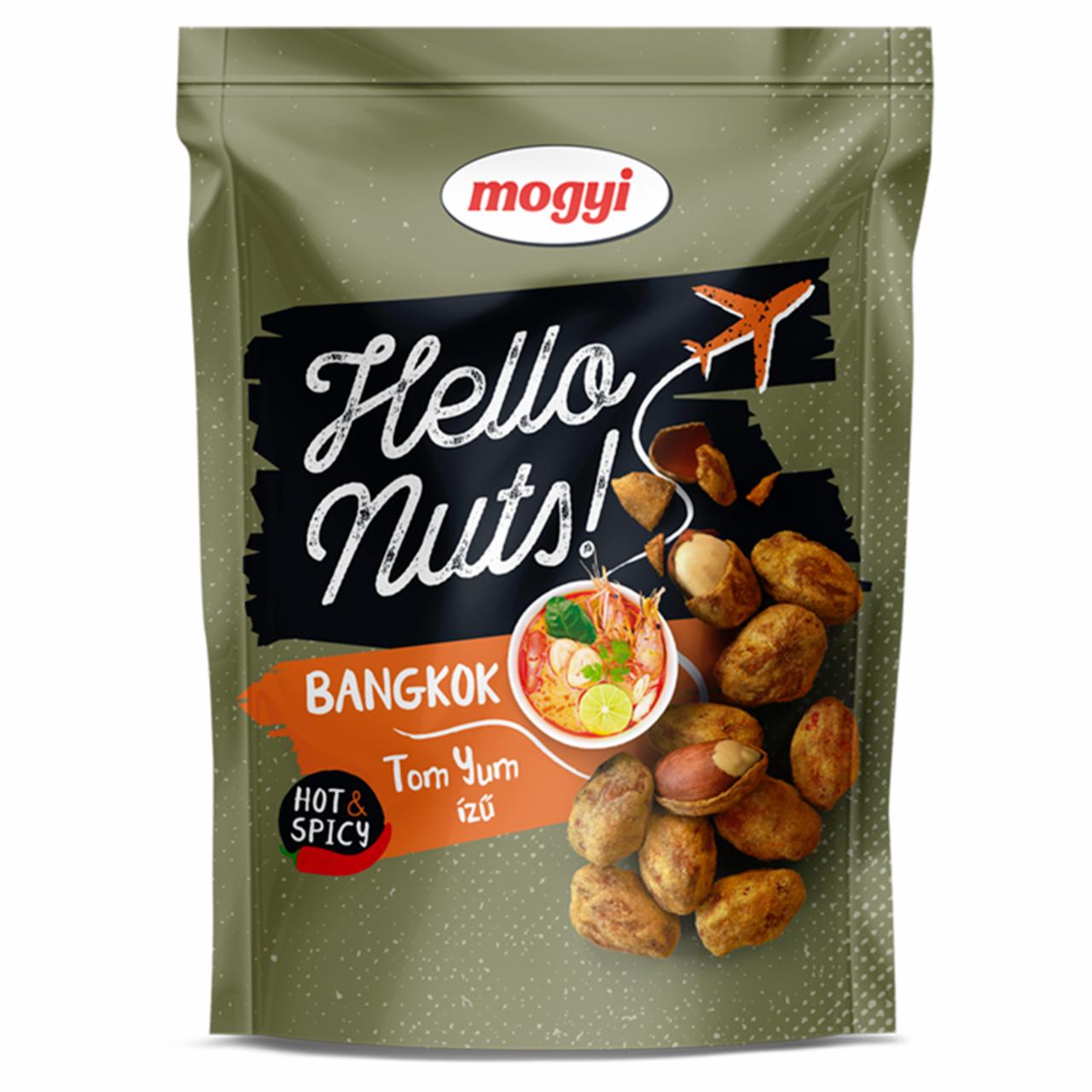 Képek - Mogyi Hello Nuts! Bangkok tom yum ízű, csicseriborsós tésztabundában pörkölt földimogyoró 100 g