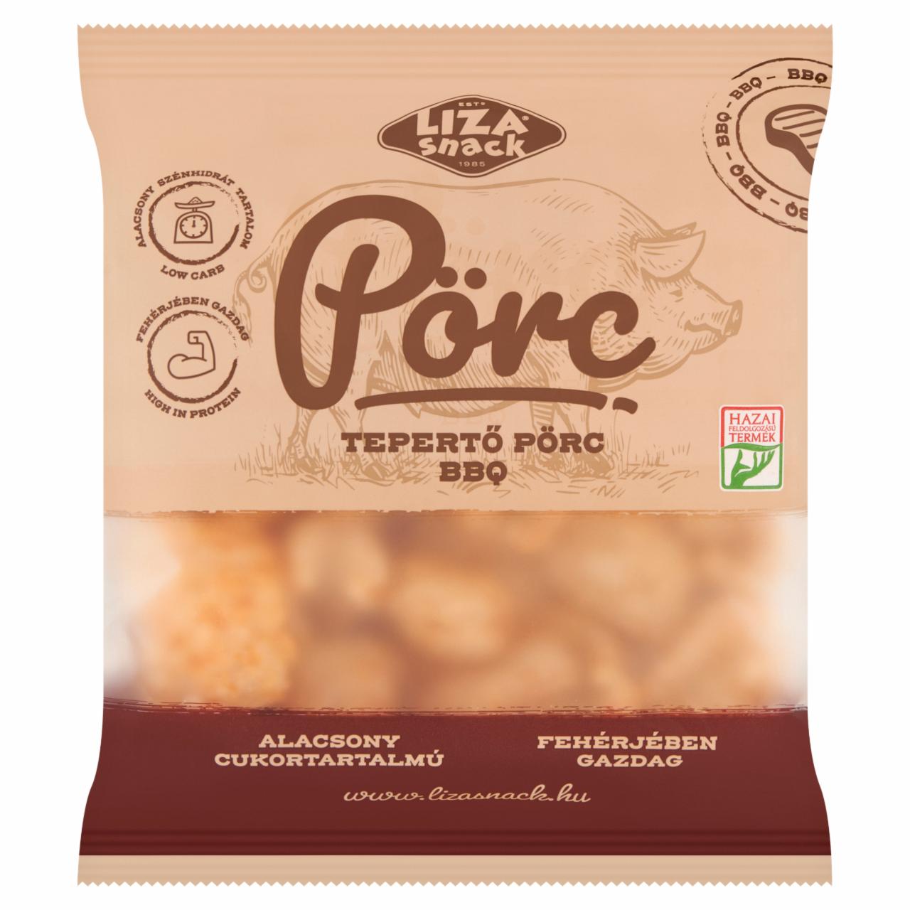 Képek - Liza Snack BBQ ízesítésű tepertő pörc 30 g