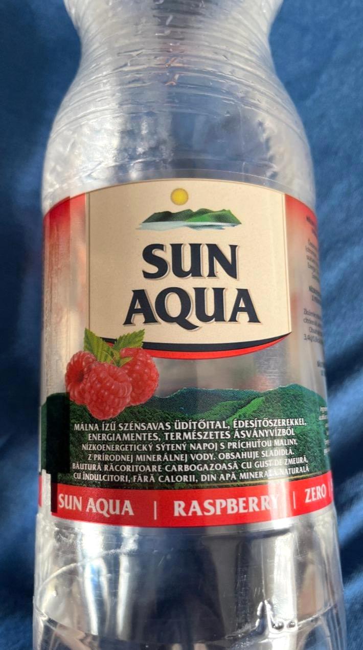 Képek - Sun Aqua málna ízű szénsavas üdítőital édesítőszerrel
