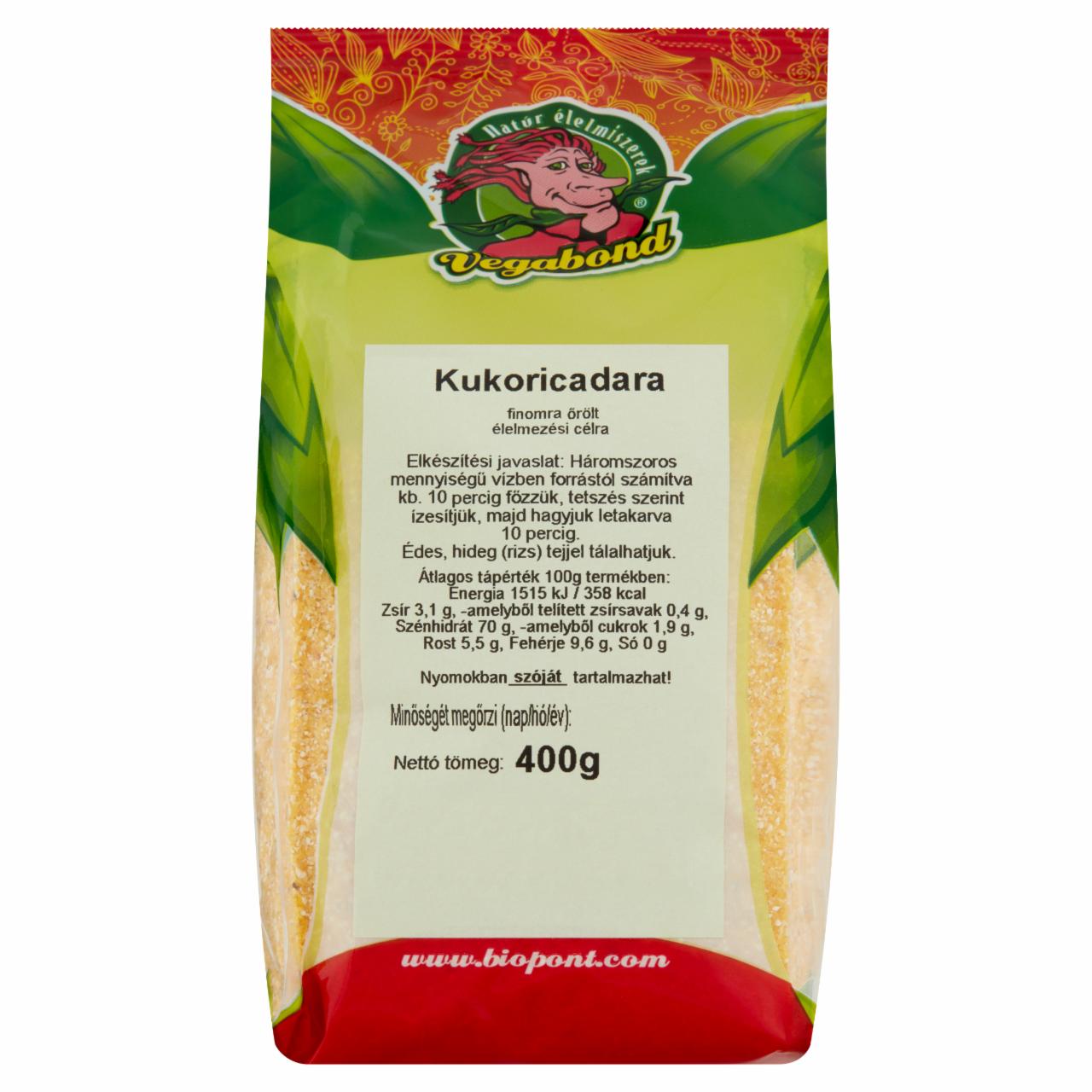 Képek - Vegabond finomra őrölt kukoricadara 400 g