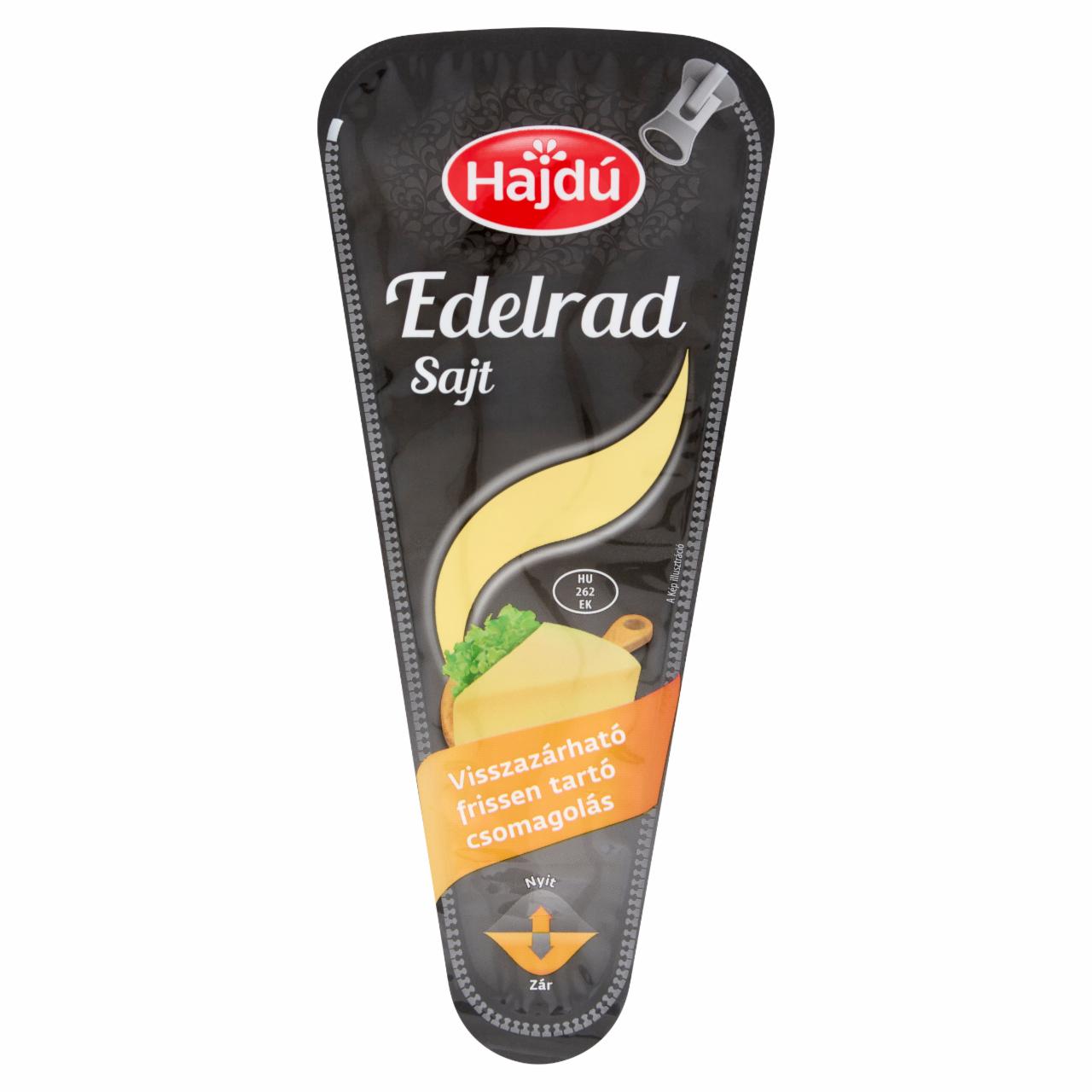 Képek - Hajdú Edelrad zsíros, félkemény, natúr sajt 300 g