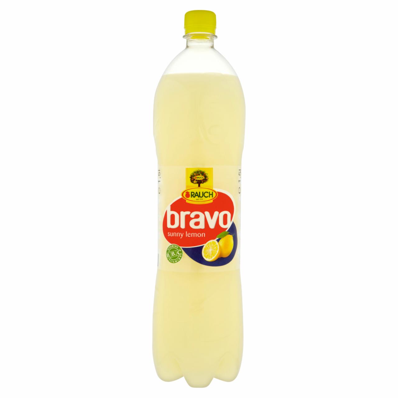 Képek - Rauch Bravo Sunny Lemon vegyes gyümölcsital 1,5 l