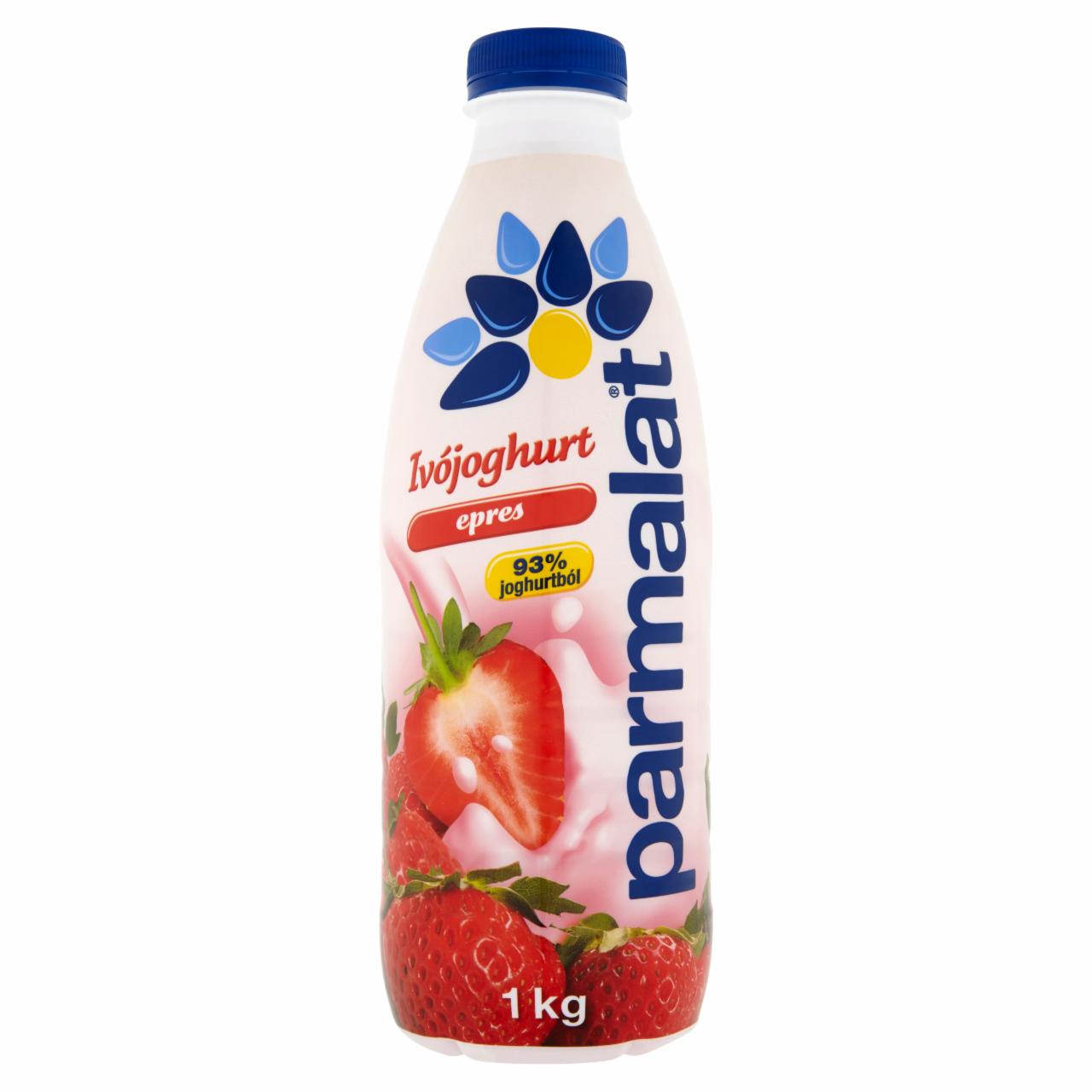 Képek - Parmalat epres ivójoghurt 1 kg