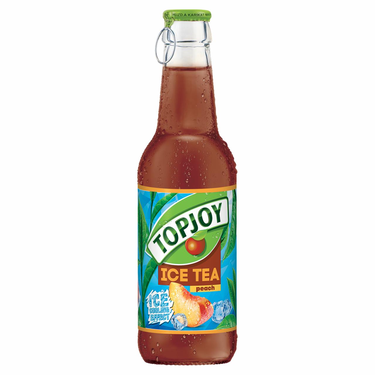 Képek - Topjoy őszibarack ízű üdítőital feketetea kivonattal 250 ml