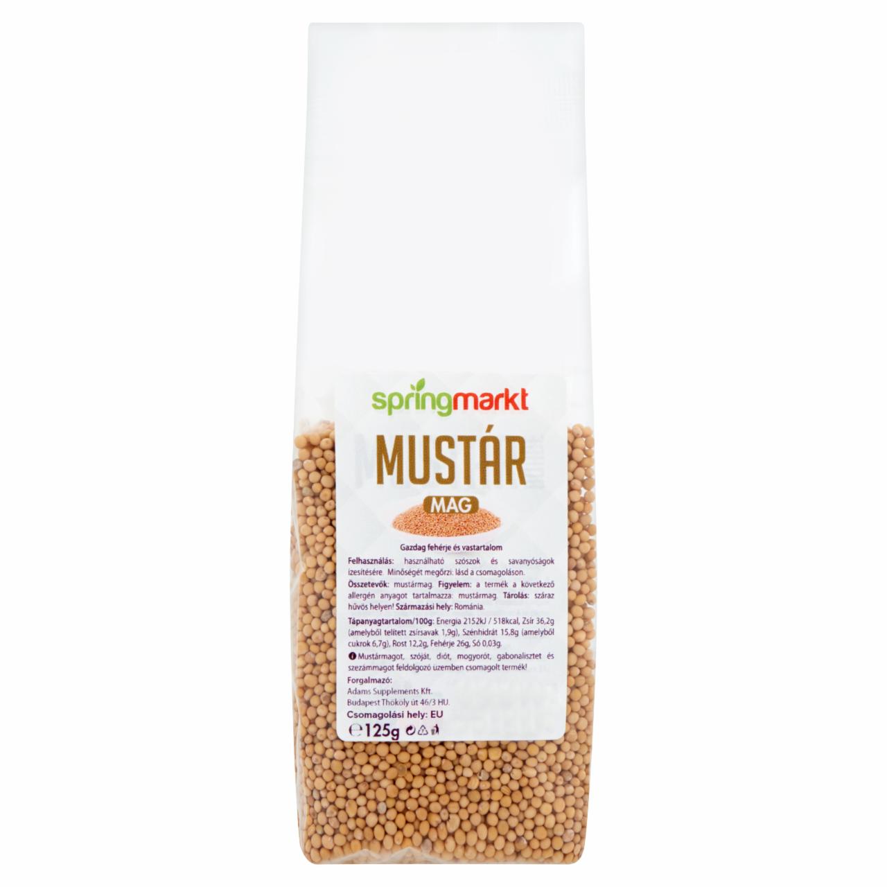 Képek - Springmarkt mustármag 125 g