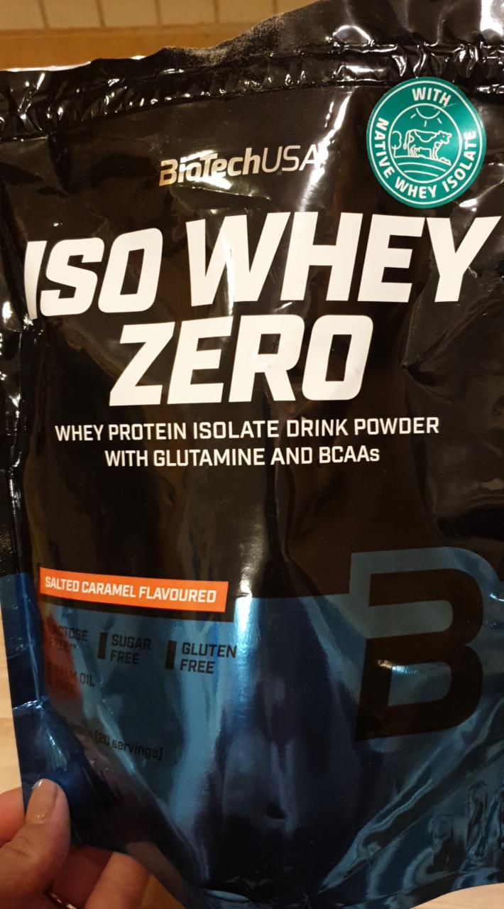 Képek - Iso whey zero sós caramel BioTechUSA