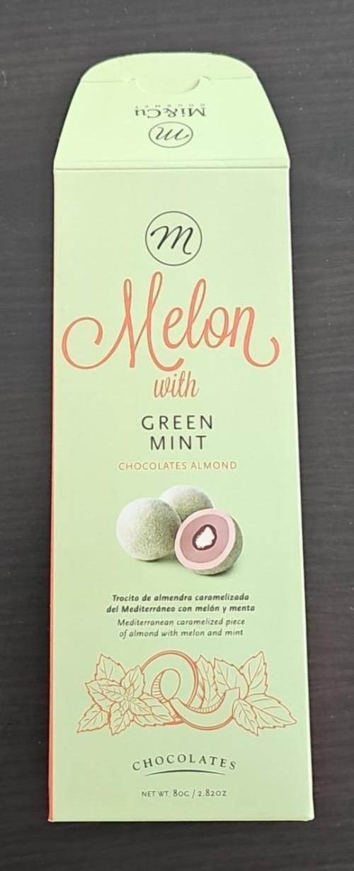 Képek - Melon with green mint chocolates almond Mi&Cu
