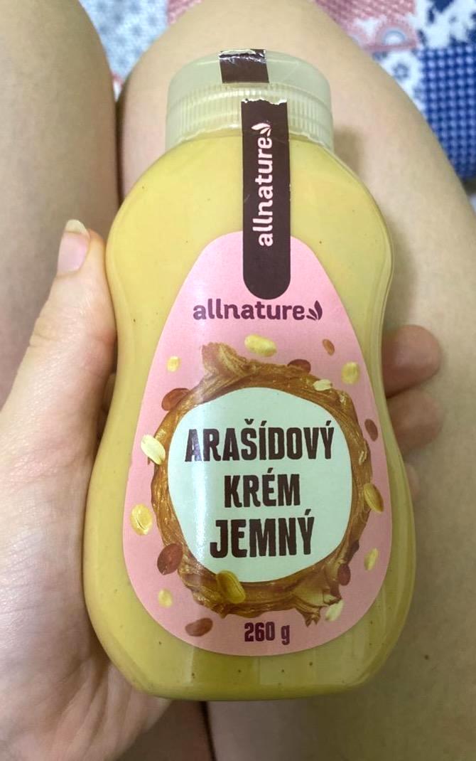 Képek - Arašídový krém jemný Allnature