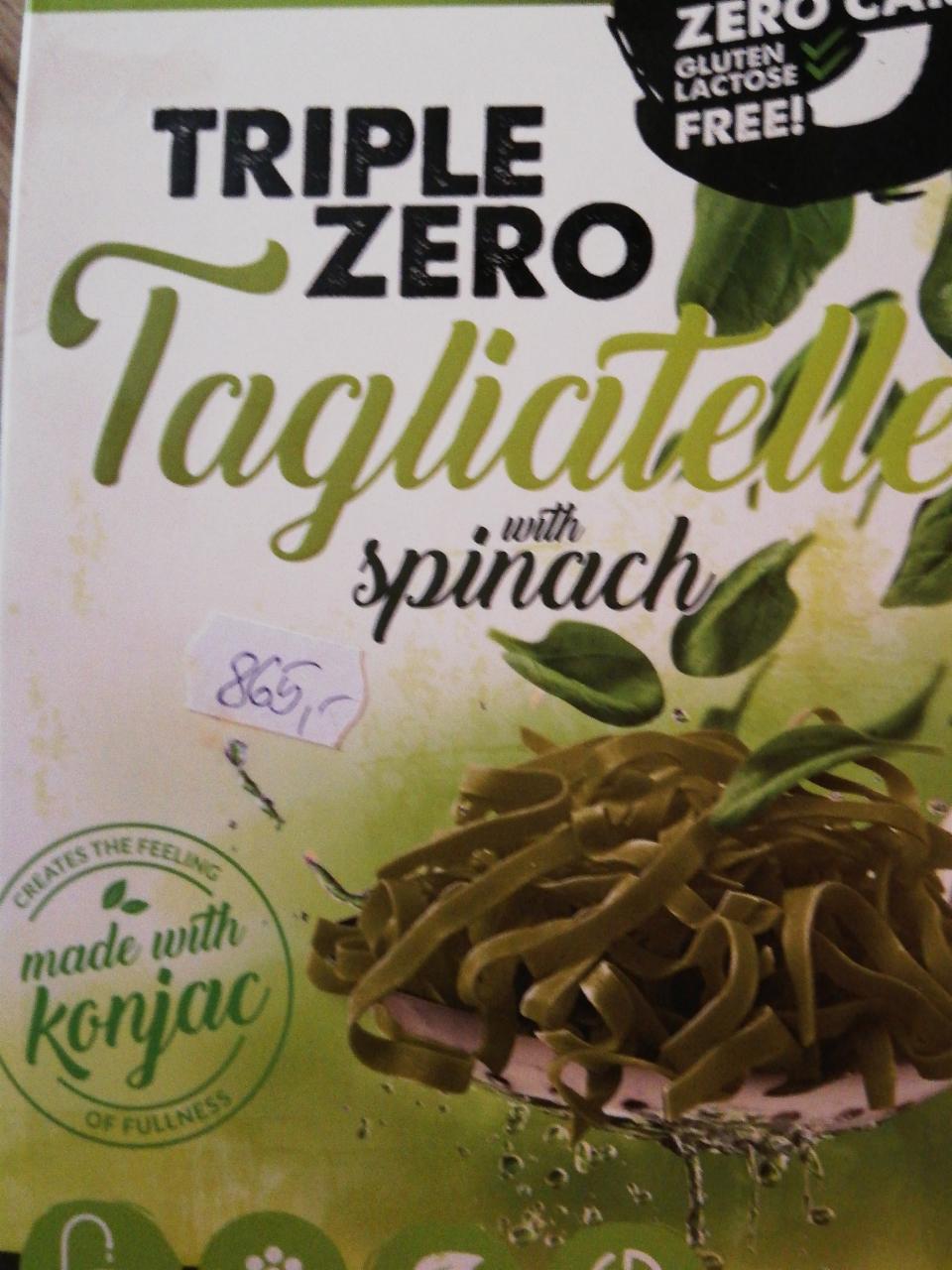 Képek - Tagliatelle spinach Triple Zero