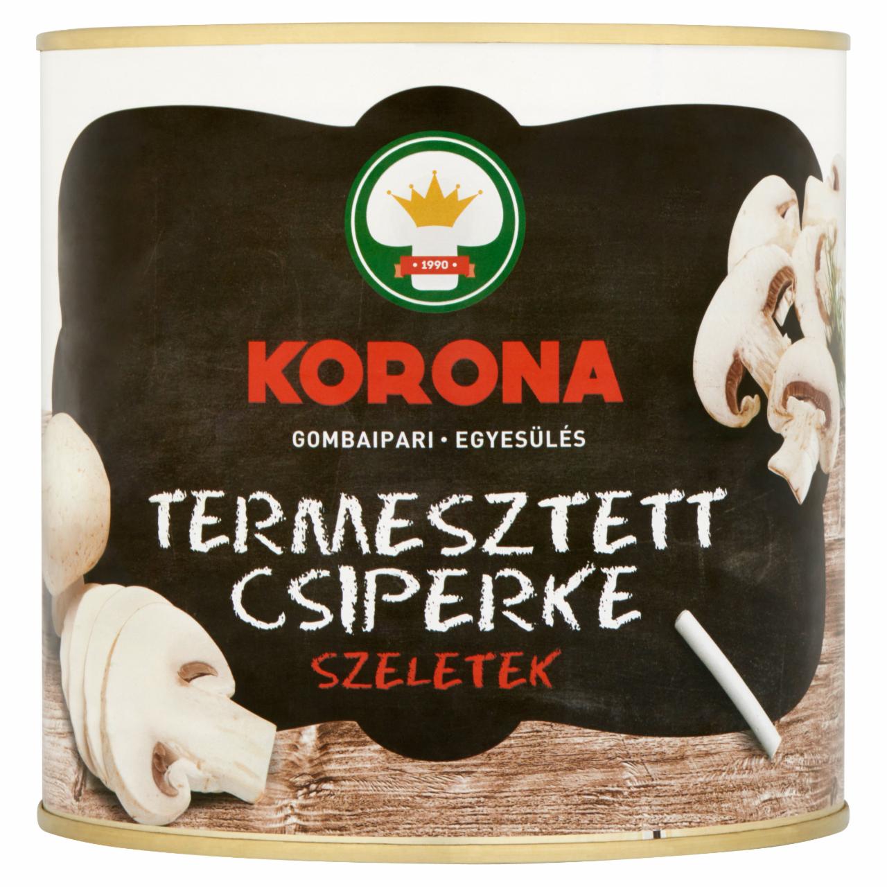 Képek - Korona termesztett csiperke szeletek 2400 g