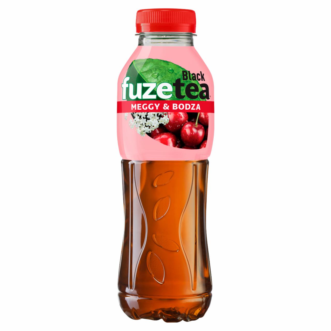 Képek - FUZETEA szénsavmentes meggy- és bodzaízű üdítőital fekete tea kivonattal 500 ml