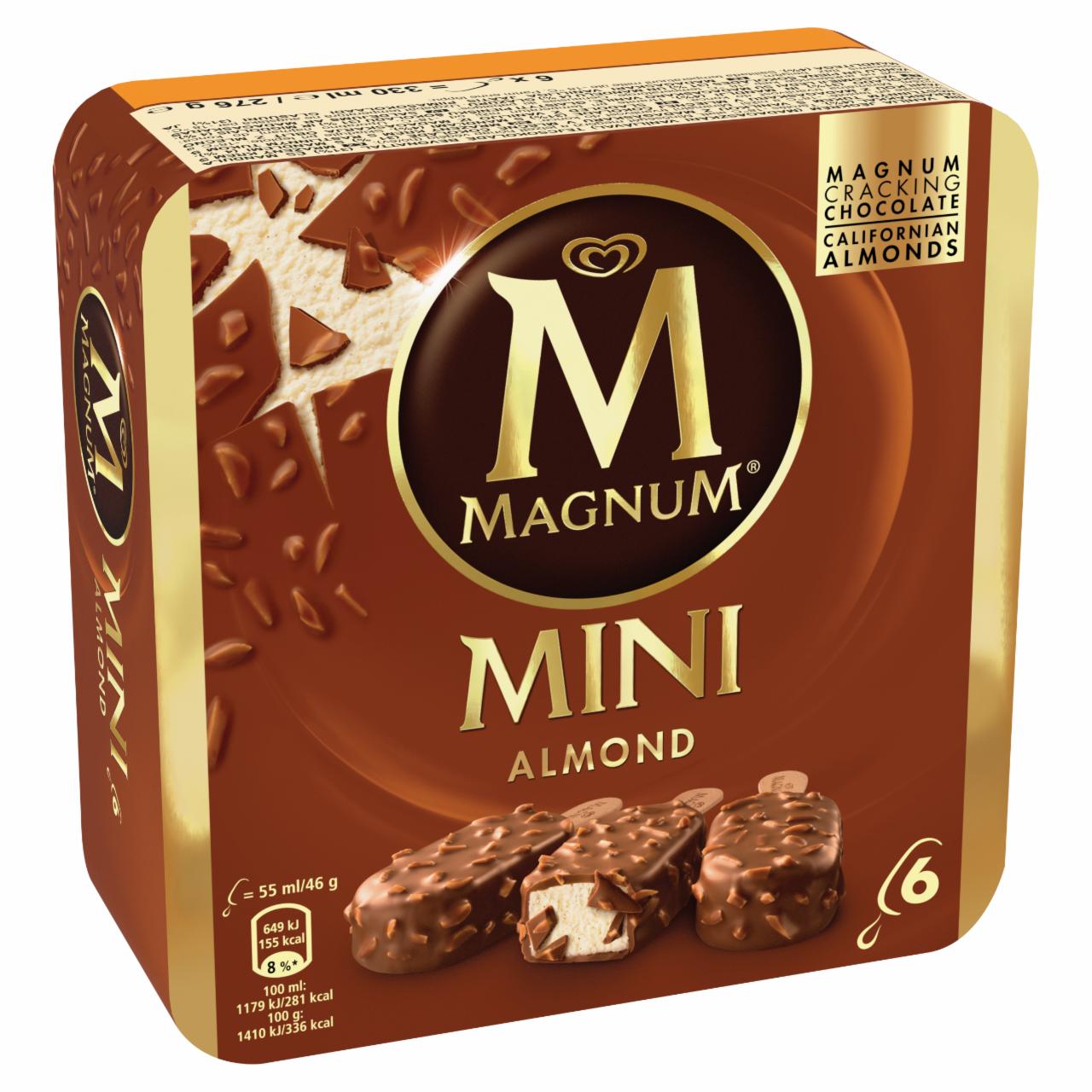 Képek - Magnum Mini Multipack Mandula jégkrém 6 x 55 ml