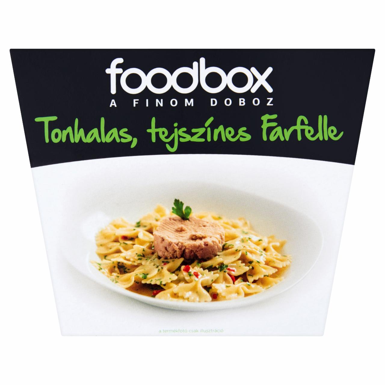 Képek - Foodbox tonhalas, tejszínes farfelle 330 g