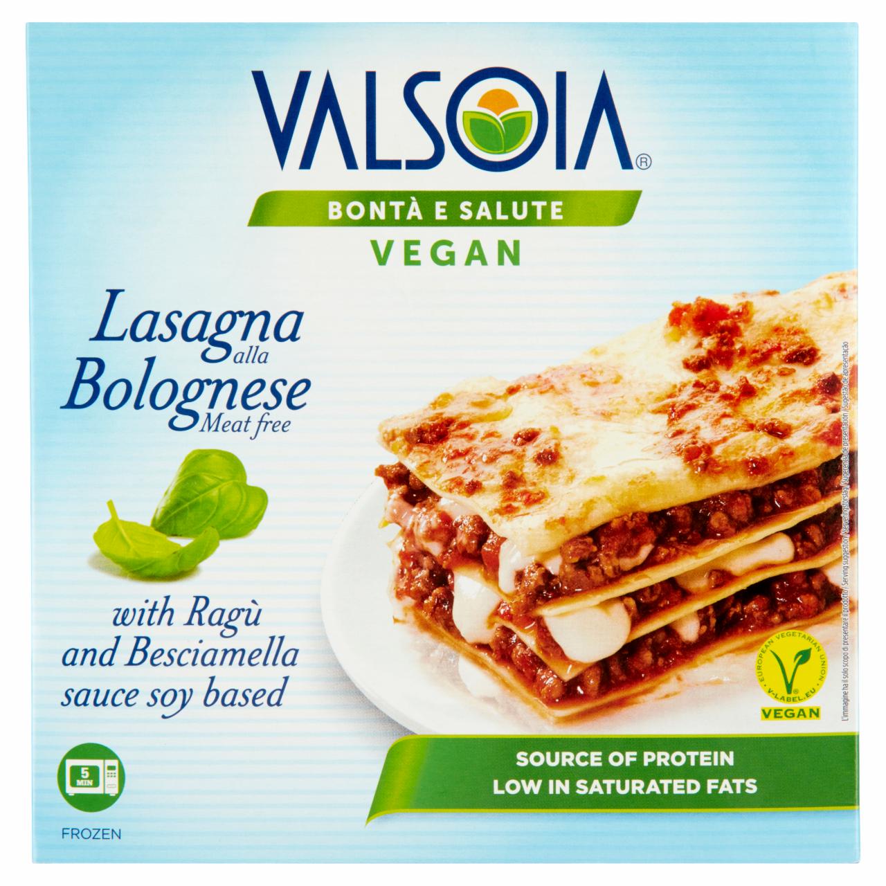 Képek - Valsoia vegán lasagne 300 g