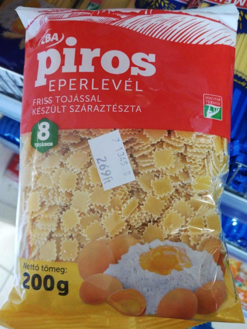 Képek - Eperlevél CBA Piros