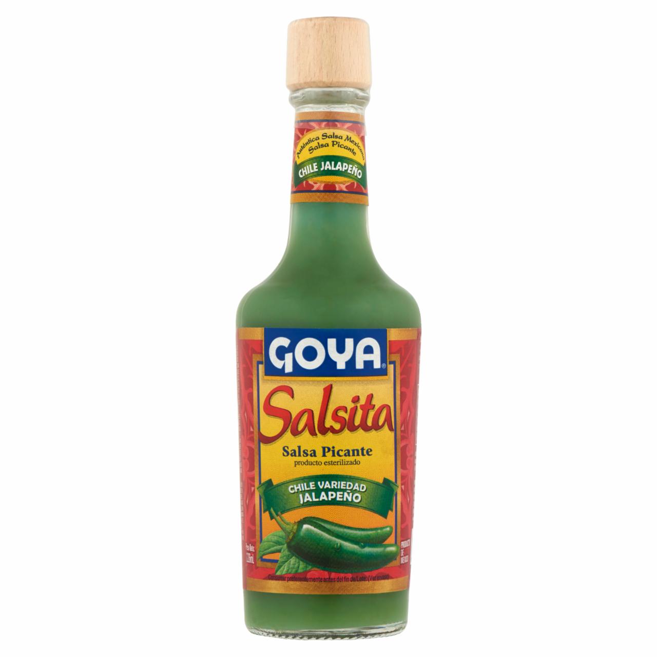 Képek - Goya Salsita fűszeres csípős szósz Jalapeño chili paprikából 226 ml