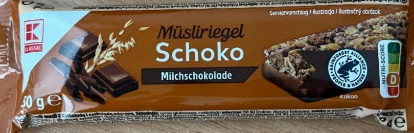 Képek - Müsliriegel Schoko K-Classic