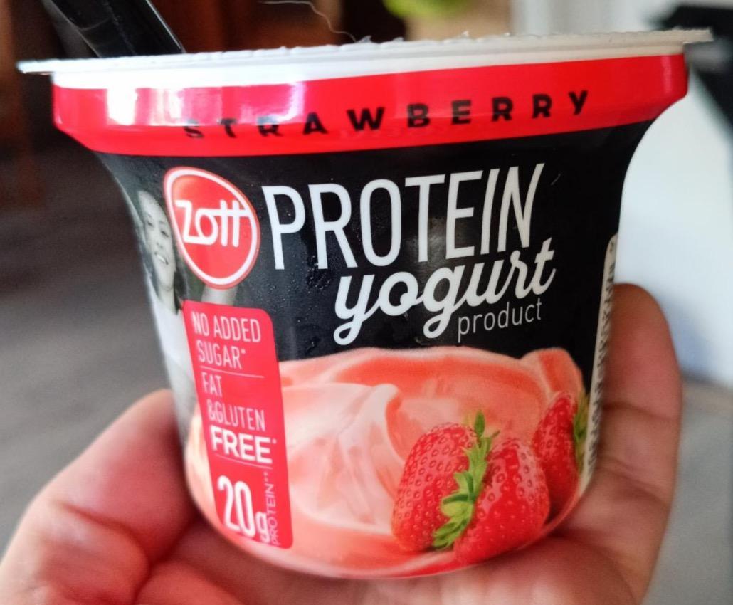 Képek - Epres protein joghurt Zott