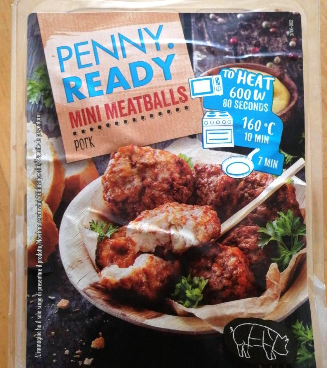 Képek - Mini húsgolyók Penny Ready