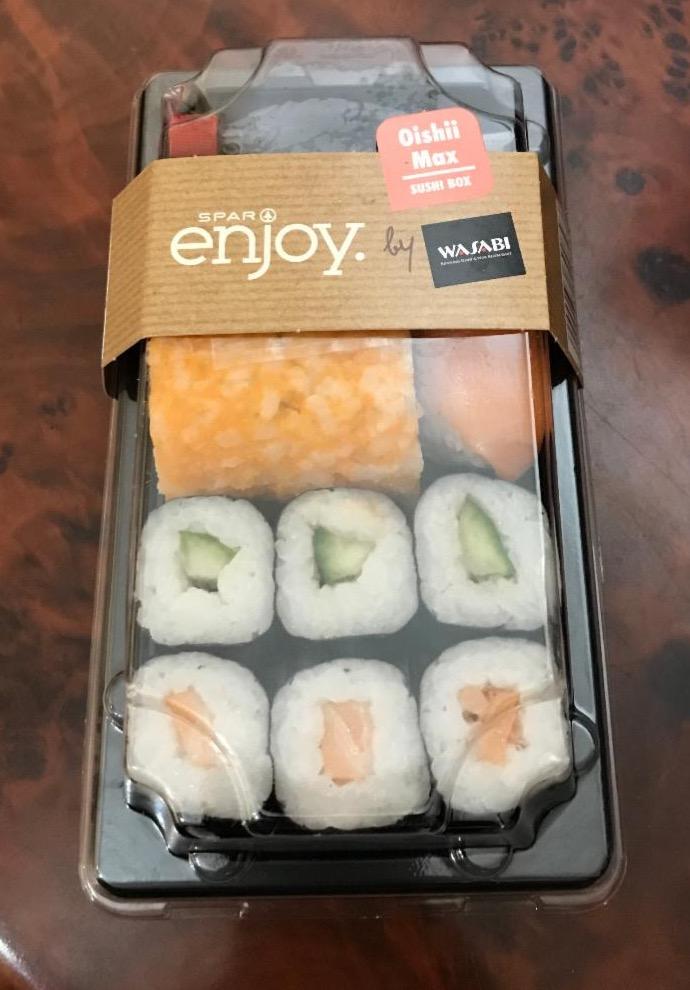 Képek - Oishil max sushi box Wasabi Spar enjoy
