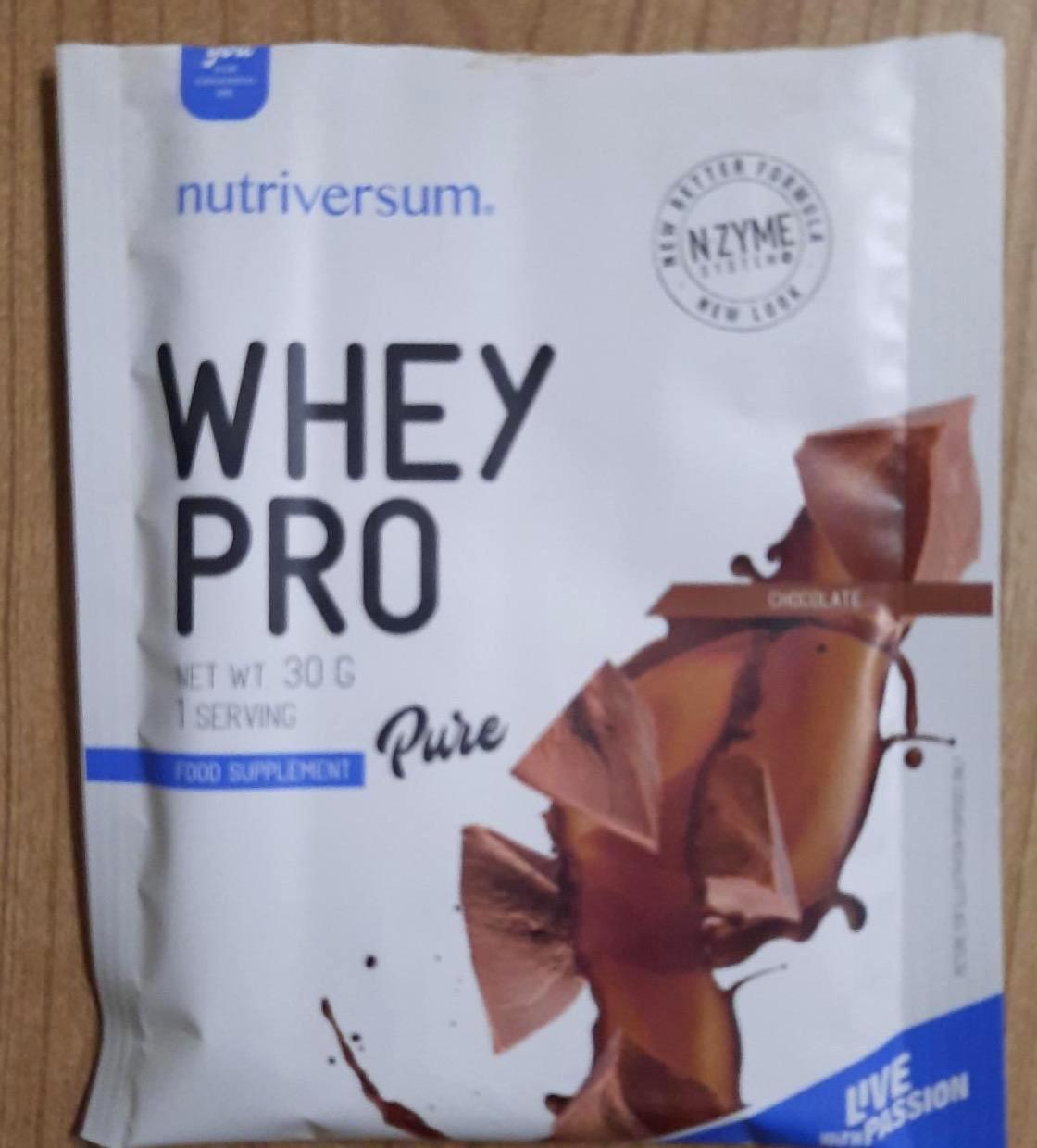 Képek - Whey Pro Chocolate Nutriversum