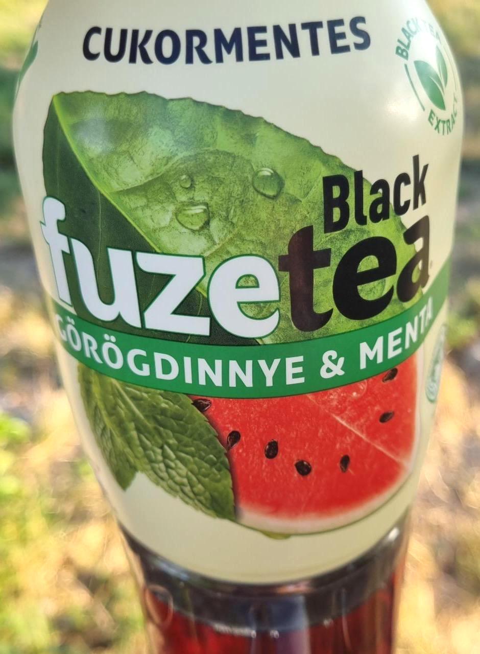 Képek - Fekete tea görögdinnye & menta Fuze Tea