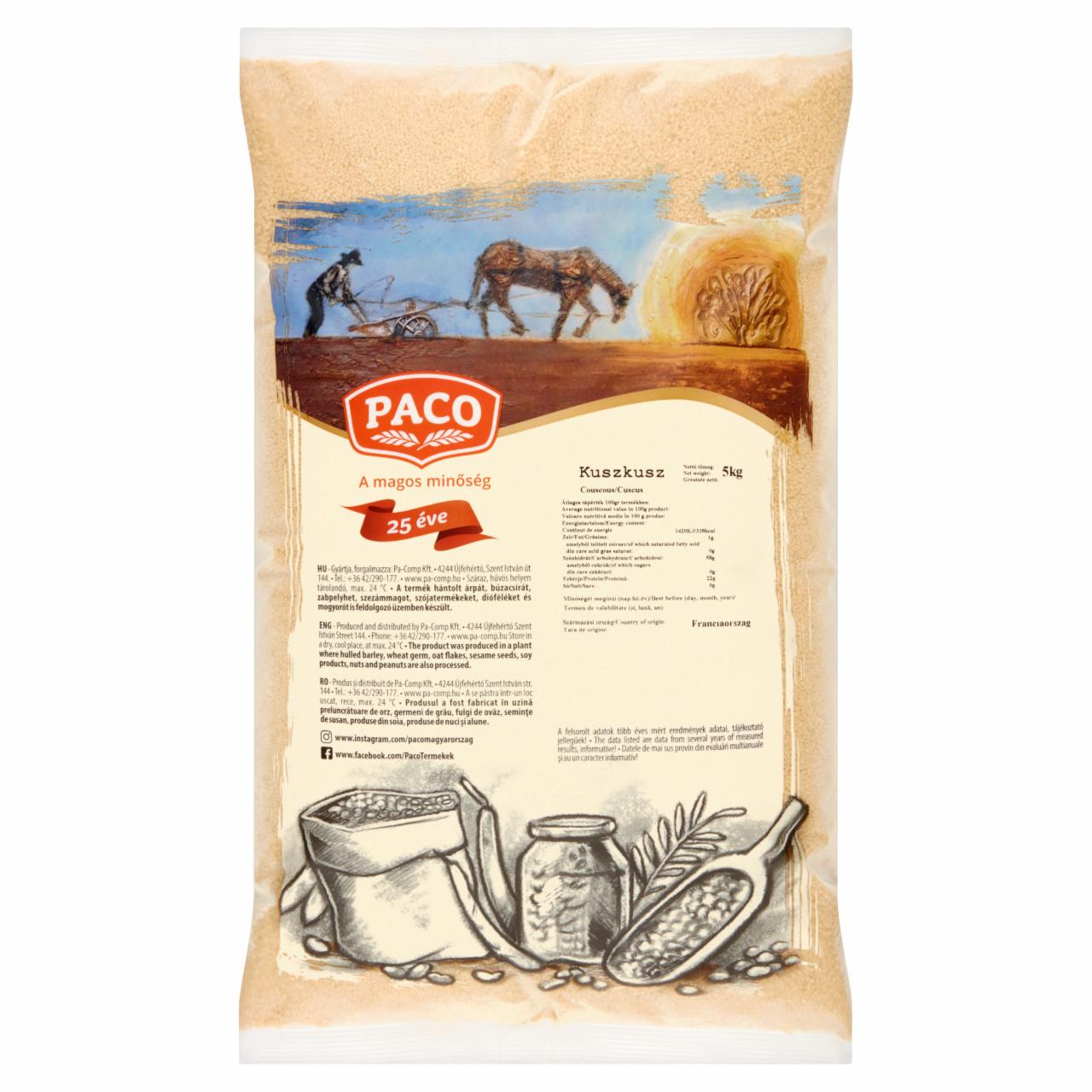 Képek - Paco kuszkusz 5 kg