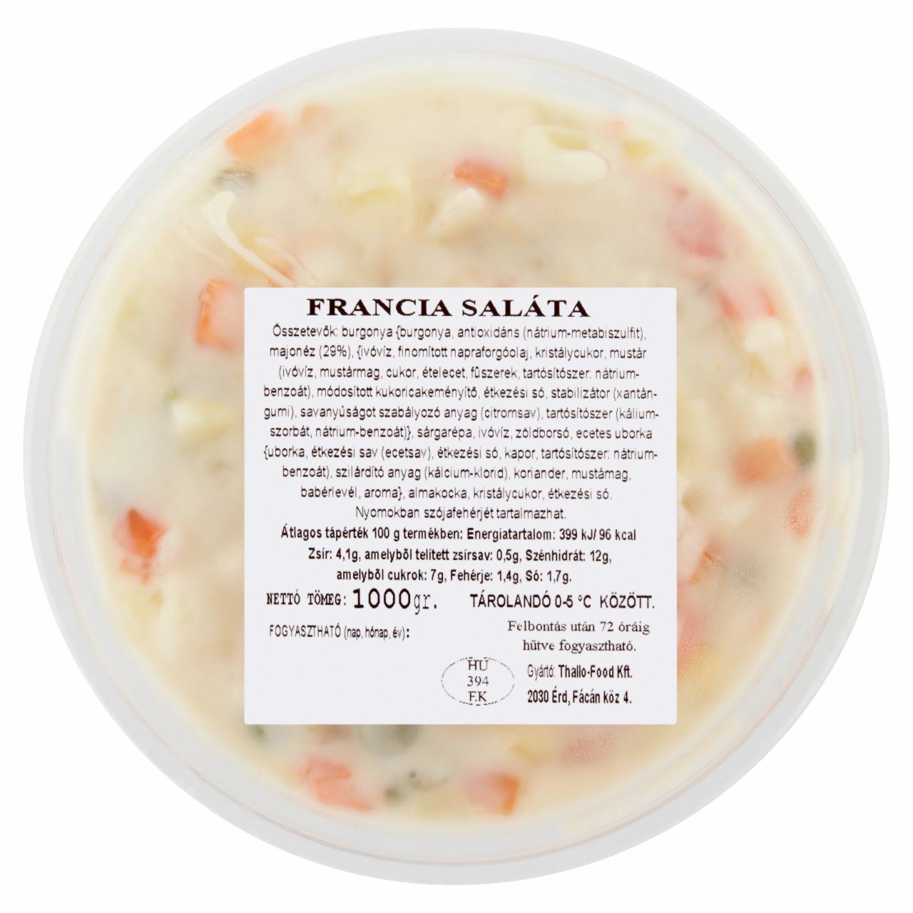 Képek - Thallo Food francia saláta 1000 g