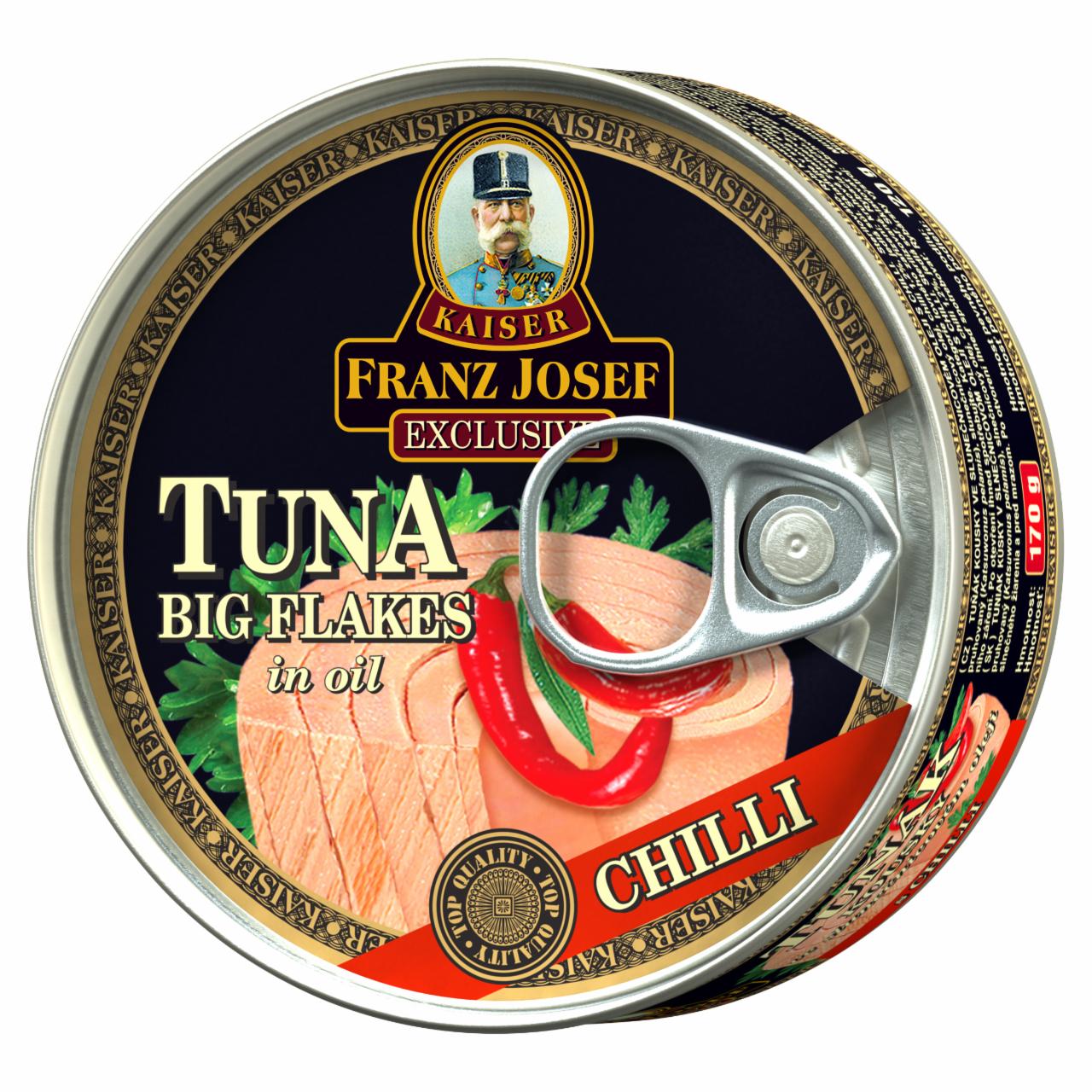 Képek - Kaiser Franz Josef Exclusive tonhaldarabok napraforgóolajban chilivel 170 g