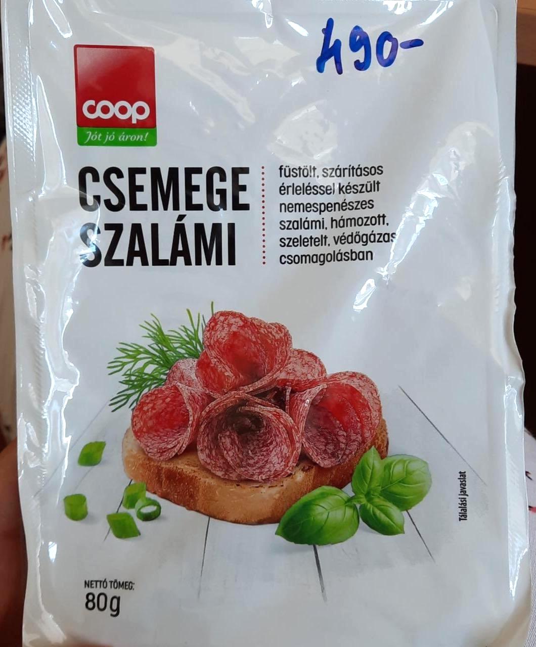 Képek - Csemege szalámi Coop