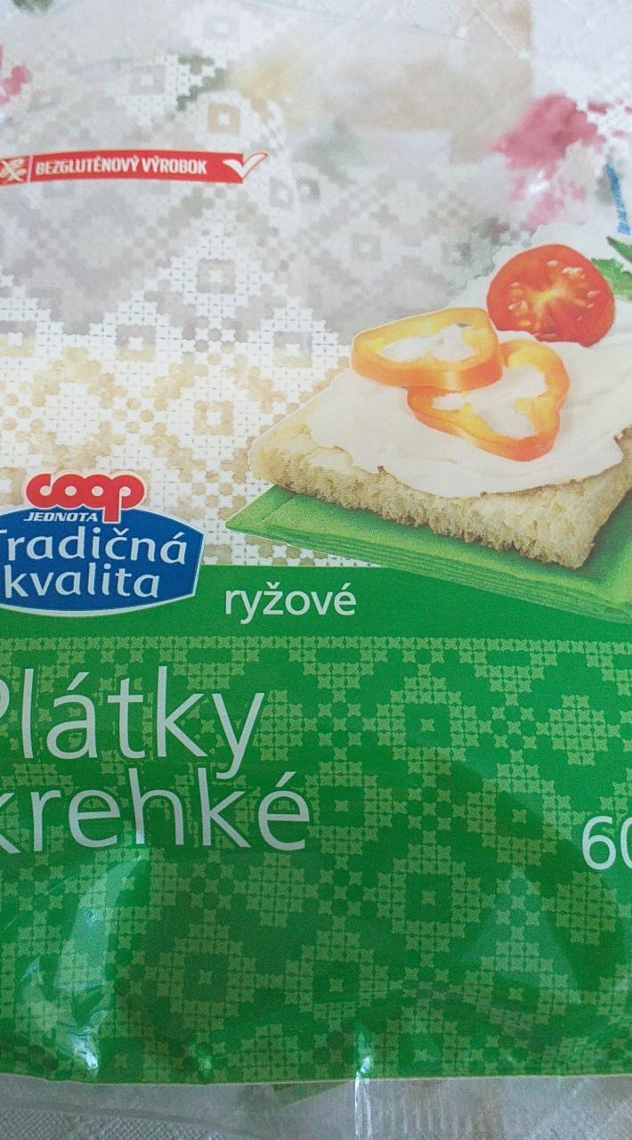 Képek - Plátky krehké ryžové Coop