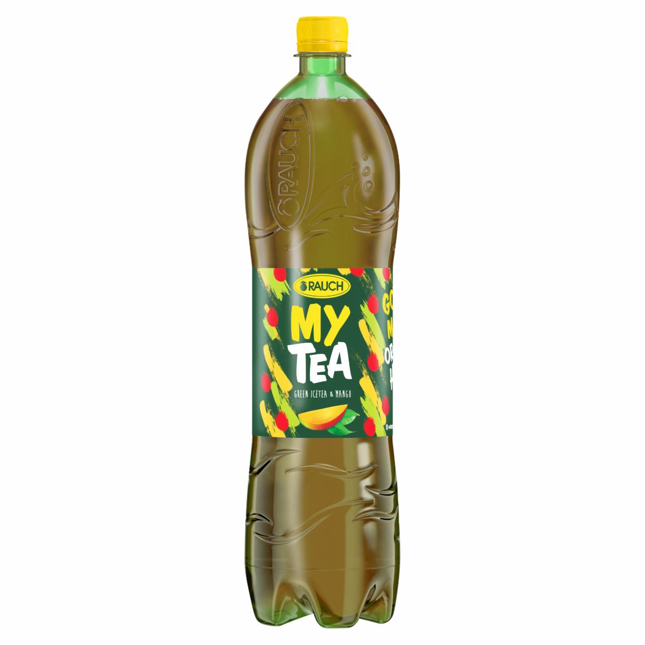 Képek - Rauch My Tea Ice Tea mangó üdítőital zöld teából 1,5 l