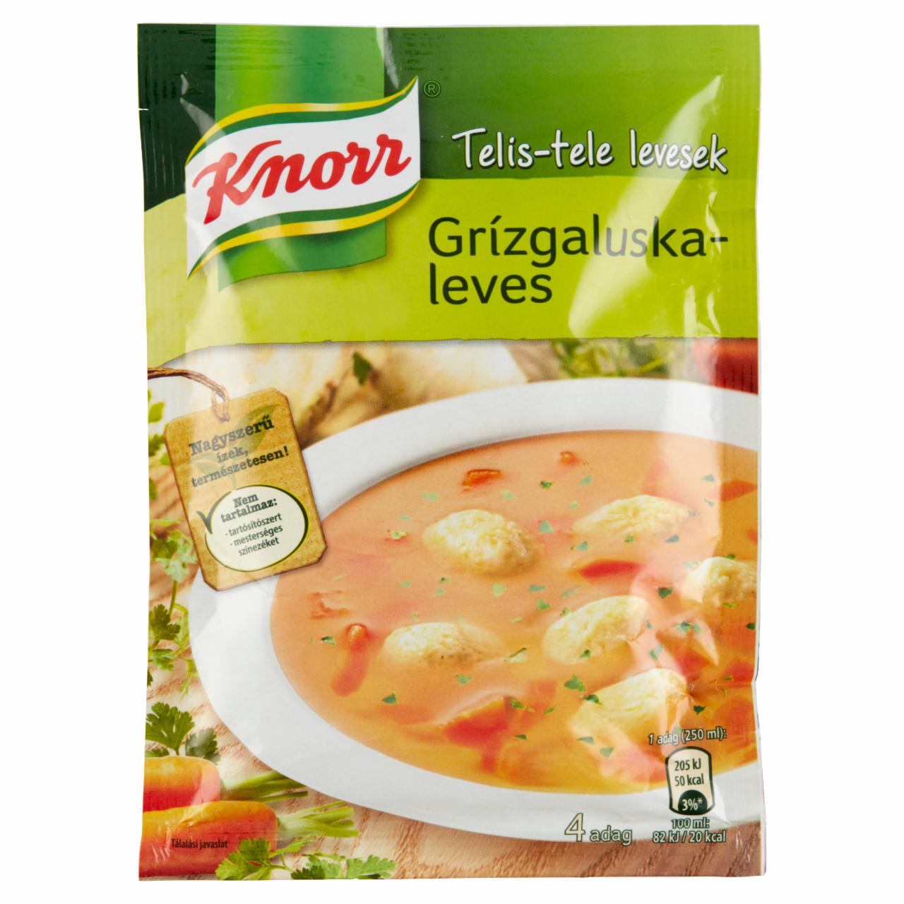 Képek - Telis-Tele Levesek grízgaluskaleves Knorr