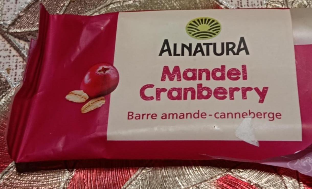 Képek - Mandel Cranberry Barre amande canneberge Alnatura