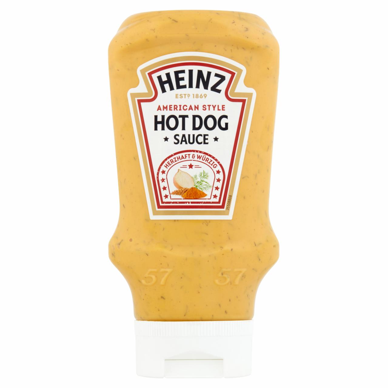 Képek - Heinz paradicsomos-kapros hot-dog szósz 418 g