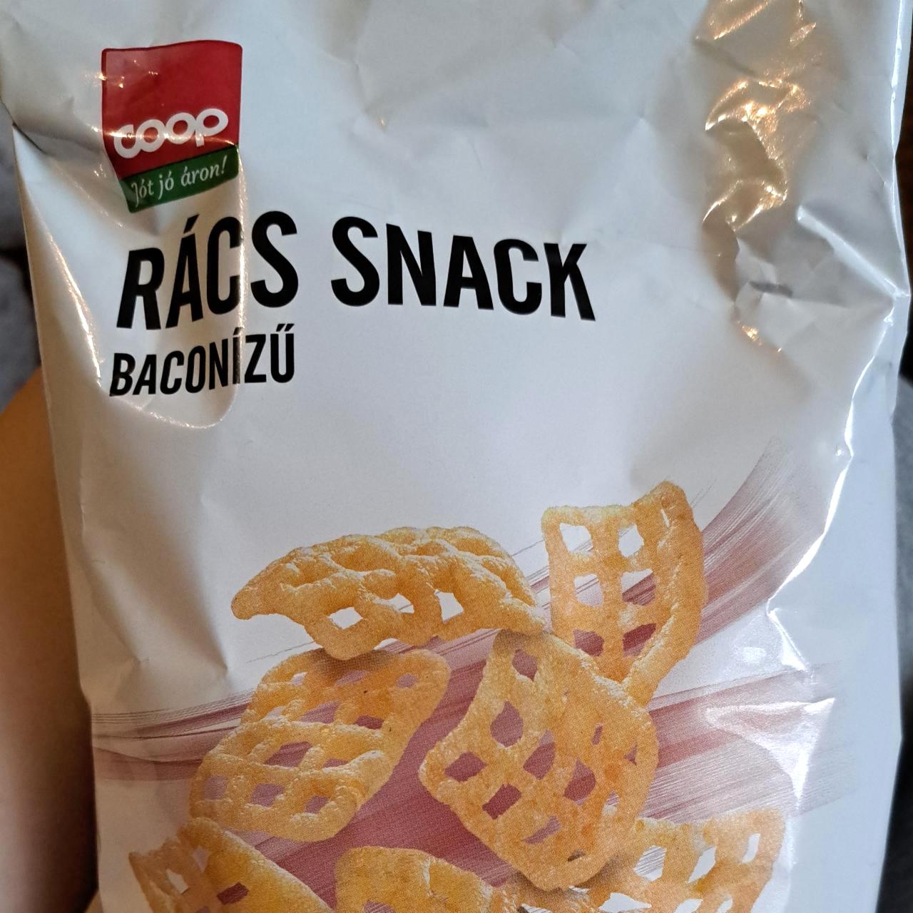 Képek - Rács snack bacon ízű Coop